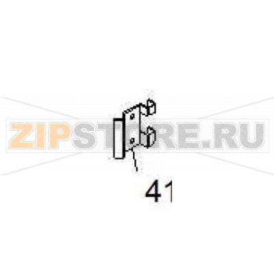 Probe support Sagi IM101S Probe support Sagi IM101SЗапчасть на деталировке под номером: 41Название запчасти на английском языке: Probe support Sagi IM101S