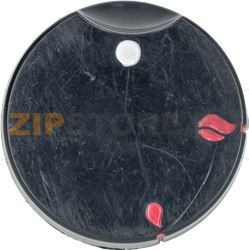 ЧЕРНАЯ РУЧКА Ø 50 ММ С ШЕЛКОТРАФАРЕТНОЙ ПЕЧАТЬЮ 