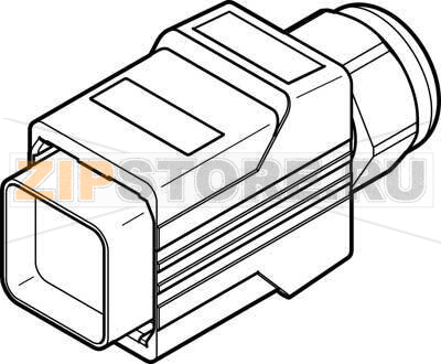 Колпачок защитный Festo CPX-M-AK-C 
