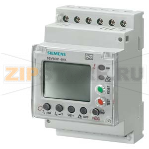 УСТРОЙСТВО КОНТРОЛЯ ТОКОВ УТЕЧКИ, ЦИФРОВОЕ, 4-КАНАЛЬНОЕ, ТИП А Siemens 5SV8200-6KK 