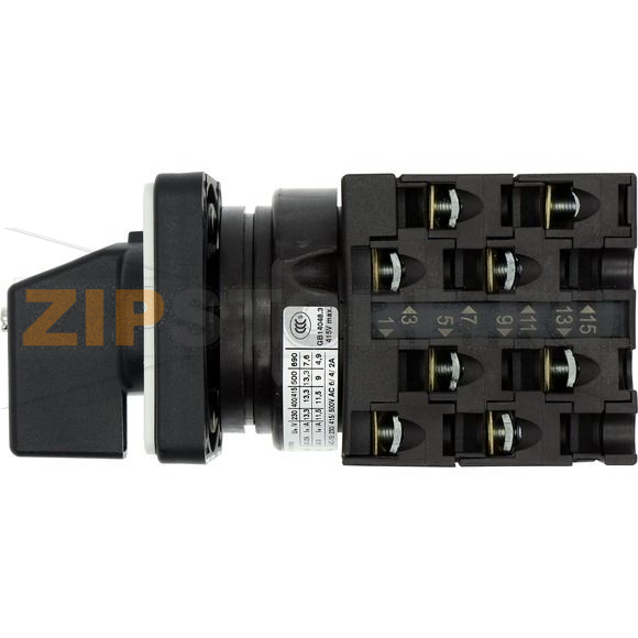 Переключатель вкл/выкл, T0, 20 A, 4 модуль, 8-полюсн Eaton T0-4-8344/E 