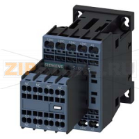 ВСПОМОГАТЕЛЬНЫЙ КОНТАКТОР, 4NO+4НЗ AC 110V, 50/60 ГЦ, ТИПОРАЗМЕР S00, ПРУЖИННЫЕ КЛЕММЫ, ЗАМЕНЯЕМЫЙ БЛОК ДОП. КОНТАКТОВ Siemens 3RH2344-2AF00