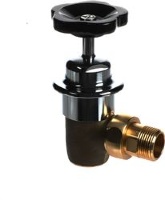 Built-in corner valve with handwheel (st