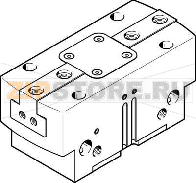 Микрозахват параллельный Festo HGPT-63-A-B 