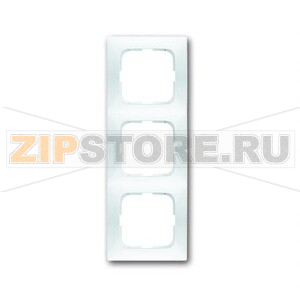 Рамка трехместная, альпийский белый ABB 2CKA001725A1545 
