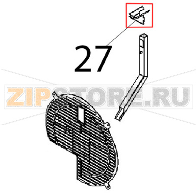 Vaschetta ingresso acqua Angelo Po FX82E2T Vaschetta ingresso acqua Angelo Po FX82E2TЗапчасть на деталировке под номером: 27