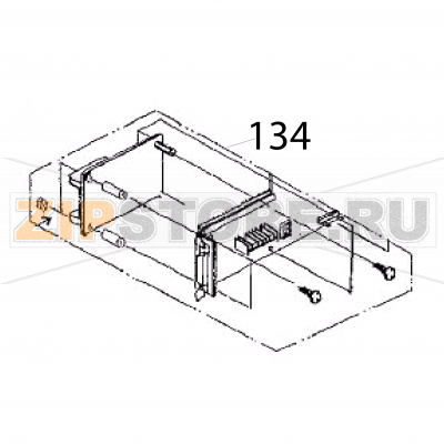 PC Card PCB assy Sato M84Pro PC Card PCB assy Sato M84ProЗапчасть на деталировке под номером: 134Название запчасти на английском языке: PC Card PCB assy Sato M84Pro.