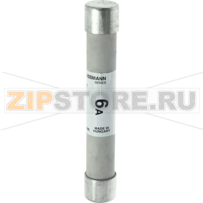 Предохранитель, 6 A, DC 750 В, 21x127 мм, BS Eaton 6Amp 750V dc TRACTION FUSE 