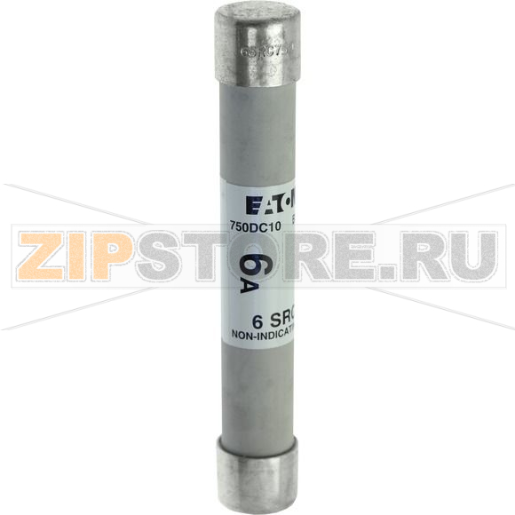 Предохранитель, 6 A, DC 750 В, 21x127 мм, BS Eaton 6Amp 750V dc TRACTION FUSE 