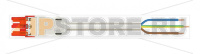 pre-assembled connecting cable; Eca; Socket/open-ended; 3-pole; Cod. P; H05Z1Z1-F 3G 1.5 mm; 3 m; 1,50 mm; red Wago 771-9973/116-302