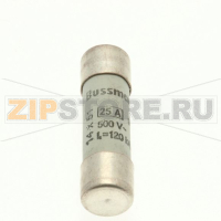 Предохранитель, 25 A, AC 690 В, 80 кА, 14x51 мм, gL/gG, IEC Eaton CYLINDRICAL FUSE 14x51 25A GG