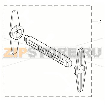 Шпиндель 1 дюйм в сборе TSC TDP-245 Plus Шпиндель 1 дюйм в сборе для принтера TSC TDP-245 PlusЗапчасть на сборочном чертеже под номером: 4Количество запчастей в комплекте: 1Название запчасти TSC на английском языке: 1” LABEL SPINDLE ASS’Y