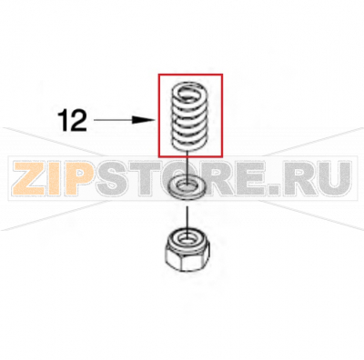 Spring, Lift Rod KitchenAid K45 Spring, Lift Rod KitchenAid K45

Запчасть на сборочном чертеже под номером: 12

Название запчасти KitchenAid на английском языке: Spring, Lift Rod KitchenAid K45