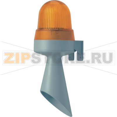 Зуммер светодиодный 24 В, аварийный, красный, 98 дБ Werma 424.120.75 