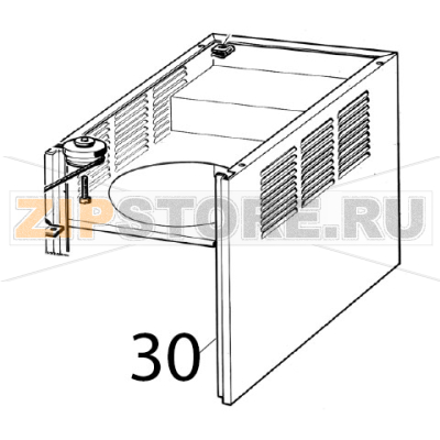 Cabinet Ugolini Arctic Compact 8/4 Cabinet Ugolini Arctic Compact 8/4Запчасть на деталировке под номером: 30