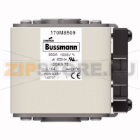 Предохранитель, 900 A, AC 1000 В, 150 кА, size 3, 74x92x91 мм, aR, IEC UL Eaton FUSE 900A 1000