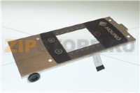 Abutment plate with operation panel