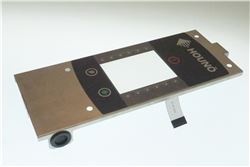 Abutment plate with operation panel 
