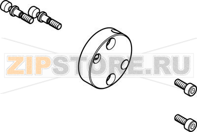 Комплект переходников Festo HAPG-35 