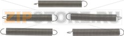 SPRINGS KIT ø 19.4x145 mm - 5PCS 
