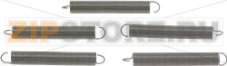 SPRINGS KIT ø 19.4x145 mm - 5PCS 
