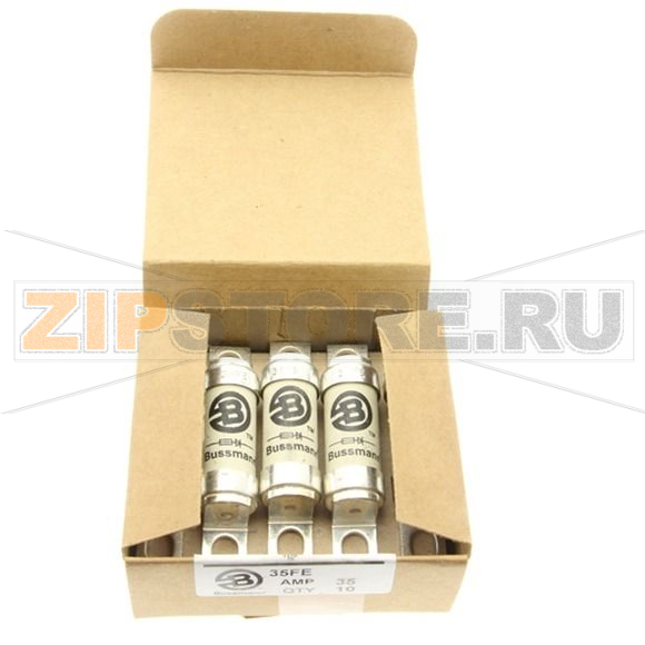 Предохранитель, 63 A, AC 690 В, DC 500 В, 200 кА, BS88, 19x77 мм, aR, BS Eaton 63A 690V AC TYPE T 