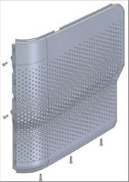 ЛЕВАЯ КРЫШКА SOUL 2 — ЦВЕТ СЕРЫЙ