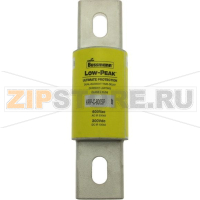 Предохранитель, 800 A, AC 600 В, DC 300 В, 61x219 мм, L, UL Eaton LOW-PEAK TIME-DELAY 300K