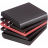 Корпус пластиковый 80x76x30 мм, черный, 1 шт TRU Components TC-2085 SW203 - Корпус пластиковый 80x76x30 мм, черный, 1 шт TRU Components TC-2085 SW203