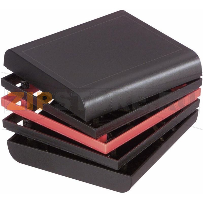Корпус пластиковый 80x76x30 мм, черный, 1 шт TRU Components TC-2085 SW203 