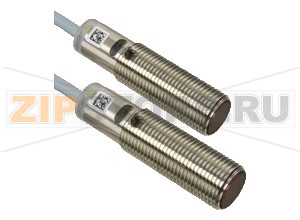 Датчик сквозного луча Thru-beam sensor OBE6000-12GM40-SE5 Pepperl+Fuchs Описание оборудованияThru-beam sensor, M12 threaded housing design, metal housing, front optical face, 5&nbspm detection range, red light, light/dark on, 1 PNP output, fixed cable