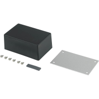 Корпус универсальный 83.5x53.5x35 мм, пластиковый, черный, 1 шт TRU Components 530086