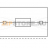 Fuse plug; with pull-tab; for miniature metric fuses 5 x 20 mm and 5 x 25 mm; without blown fuse indication; 6 mm wide; gray Wago 281-511 - Fuse plug; with pull-tab; for miniature metric fuses 5 x 20 mm and 5 x 25 mm; without blown fuse indication; 6 mm wide; gray Wago 281-511