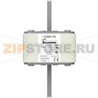 Предохранитель, 550 A, AC 690 В, 200 кА, 3, 76x90x139 мм, aR, DIN, IEC Eaton FUSE 550A 690V 3/1