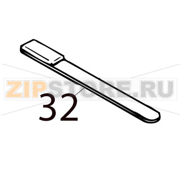 Cleaner Toshiba TEC B-SX4T-GS10/20-CN Cleaner Toshiba TEC B-SX4T-GS10/20-CNЗапчасть на деталировке под номером: 32