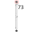 Tappo estetico colonnina porta Unox XVC 515G