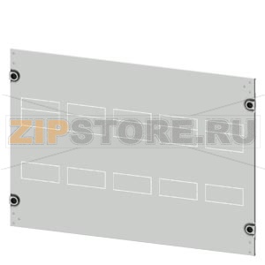 SIVACON S4 Masking frame SENTRON 3VA 3VA12 (up to 250 A) 3-pole Upright mounting position Fixed mounting Number of switches 5 Height 500 mm Width 800 mm Siemens 8PQ2050-8BA12 