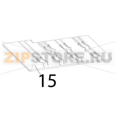 Piano refrattario Zanolli Citizen PW 9+9/MC Piano refrattario Zanolli Citizen PW 9+9/MCЗапчасть на деталировке под номером: 15