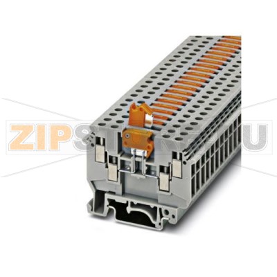 Клеммы с ножевыми размыкателями Phoenix Contact UDK 4-MTK-P/P Тип подключения: Винтовые зажимы, Сечение: 0,2 мм² - 6 мм², AWG: 24 - 10, Номинальный ток: 16 А, Номинальное напряжение: 630 В, Длина: 63,5 мм, Ширина: 6,2 мм, Цвет: cерый, Монтаж: NS 35/7,5, NS 35/15, NS 32.Минимальный заказ: 50 шт.Упаковка: 50 шт.