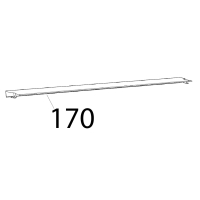 Lamiera passa cavi Unox XVC 1005EP