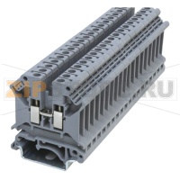 Клемма проходная, универсальная, серая CHIKU RUK 5N