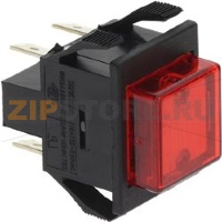 КРАСНЫЙ ДВУХПОЛЮСНЫЙ ВЫКЛЮЧАТЕЛЬ 10А 250В