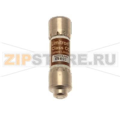 Предохранитель, 0.5 A, AC 600 В, 200 кА, 10x38 мм, CC, UL, быстродействующий Eaton CLASS CC FAST 