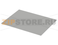 Плата передняя, АБС, 2 mm, светло-серая, тиснённая с одной стороны Bopla BCD FPK 200