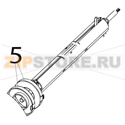 Supply holder spacer Toshiba TEC B-852-TS12-CN Supply holder spacer Toshiba TEC B-852-TS12-CNЗапчасть на деталировке под номером: 5