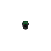 Кнопка 250 В/AC, 1.5 А, 1 x выкл/вкл, без фиксации, 1 шт TRU Components TC-R13-523AL-05GN