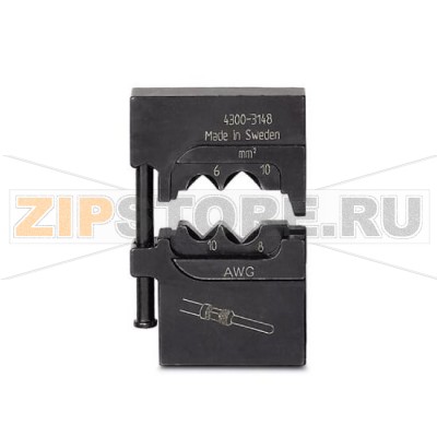 Матрица Phoenix Contact CRIMPFOX-M TC 10/DIE для Crimpfox-M, для точеных контактов 6 - 10 мм², упаковываются в устанавливаемые в ряд коробки.Минимальный заказ: 1 шт.Упаковка: 1 шт.