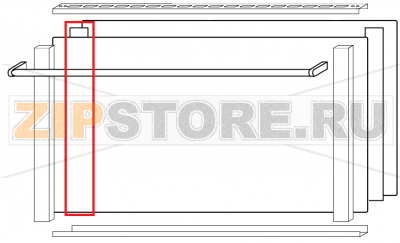 Door plate strip - left Garbin 44 PX UMI  Door plate strip - left Garbin 44 PX UMIЗапчасть на сборочном чертеже под номером: FAS44PX21S