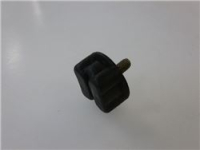 POMELLO NERO ø 19 mm PERNO M4