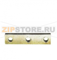 Перемычка; 3-канальные; серебристые Wago 400-473/473-317